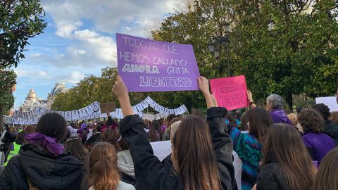 Manifestaci�n del 8M en Oviedo