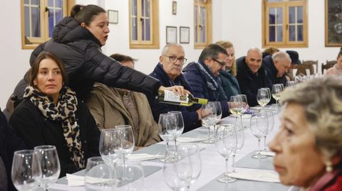 Sala de catas de la bodega chantadina, fundada en el a�o 1997