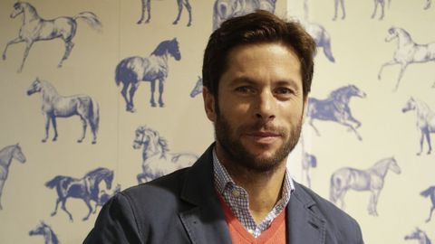Jos&eacute; Antonio Canales Rivera, en la inauguraci&oacute;n de la tienda montepicaza en A Coru&ntilde;a.