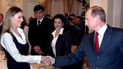 Putin y Alina, en el 2004