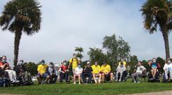 Primera excursi�n de Aspace Coru�a desde el confinamiento