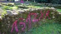 Varios muros y paneles aparecieron hace semanas cubiertos de pintadas.