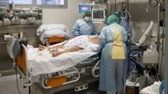Pacientes ingresados en uci en el hospital Infanta Sof�a de Madrid.