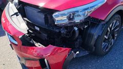 Da�os que presentaba el veh�culo implicado en un siniestro contra el 092 de A Coru�a