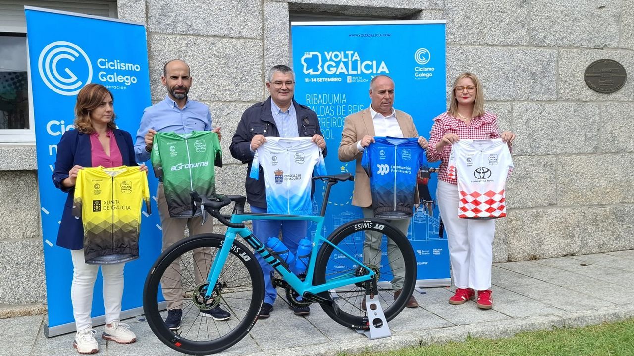 Ribadumia da hoy el pistoletazo a la Volta a Galicia élite y sub-23