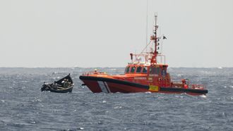 Rescate de una patera, en una imagen de archivo.