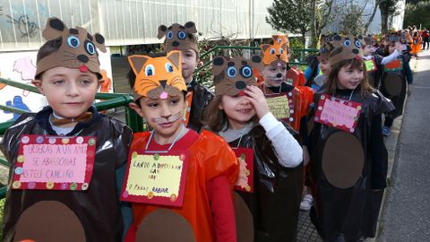 Fiestas de carnavales en los colegios de Barbanza