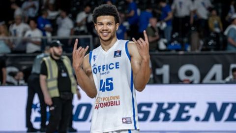 Rasir Bolton, nuevo base del Breog�n 2026-2027, cuando era jugador del KK Spartak Subotica.
