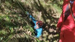 Exploraci�n del mundo subterr�neo en la sierra de O Courel