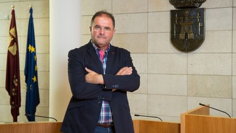 Juan Jos� C�novas, alcalde de Totana, en una imagen de archivo
