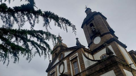 La cabecera del templo, el lado que mira al este