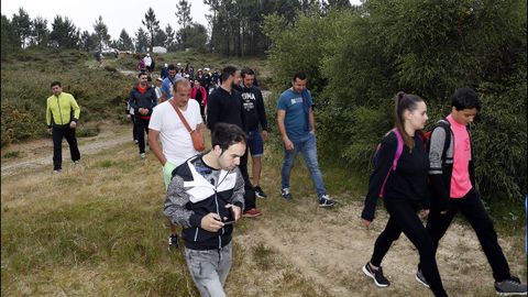 Andaina solidaria Congalsa POR EL MONTE DE A CUROTA