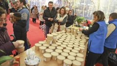 Reparto de arroz con leche en el San Xiao del ao pasado.