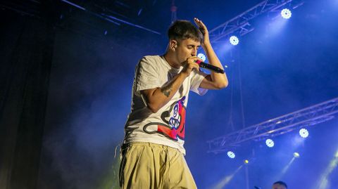 9Louro, nun concerto recente en Ribeira 