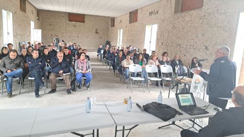 Jornadas sobre ganader�a que Uni�ns Agrarias est� celebrando en A Gudi�a