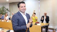 Jos� Ram�n Romero, alcalde de Boiro.