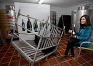 Lagar de Besada elabora un espumoso con albari�o que, por ahora, no est� amparado.