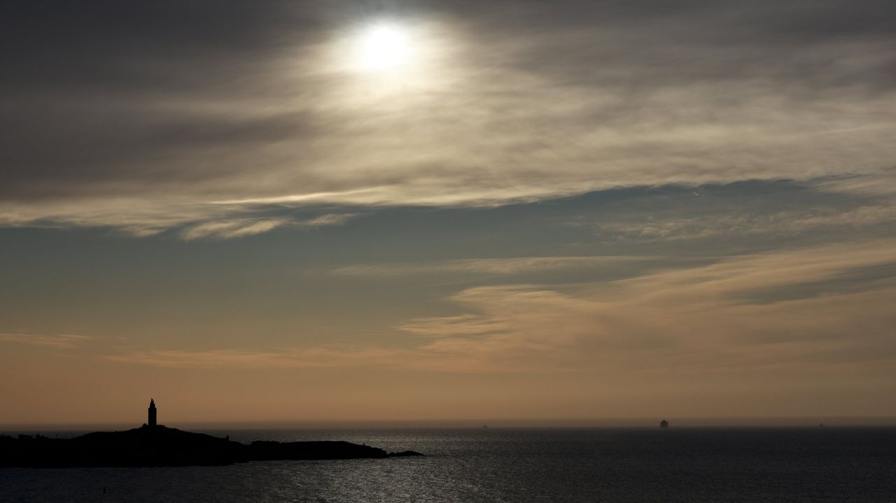 Las zonas prohibidas y permitidas para vez el eclipse en la provincia de A Coruña