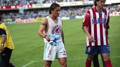 M�chel disput� su �ltimo partido como c�ltico el 20 de junio de 1999