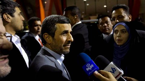 El expresidente Mahmud Ahmadineyad.