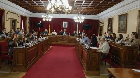 El pleno de Lugo estren&oacute; este mes de marzo su nueva situaci&oacute;n con el gobierno en minor&iacute;a