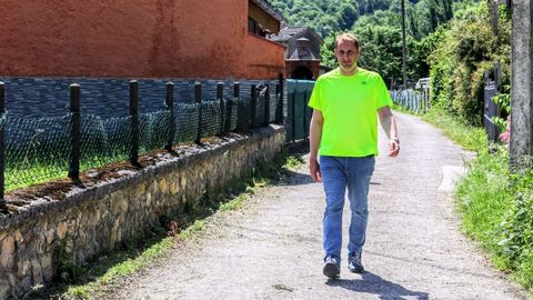 El candidato de Foro ha aprovechado para ver a sus abuelos