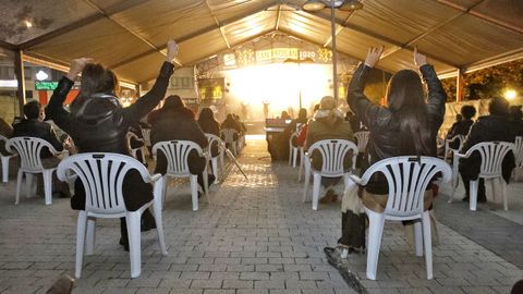 O pblico dos concertos do San Froiln ten que estar sentado, pero anda as vive a msica