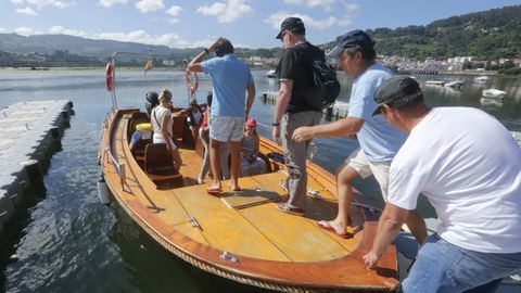 O Andurio, nunha foto de arquivo, a piques de embarcar. 