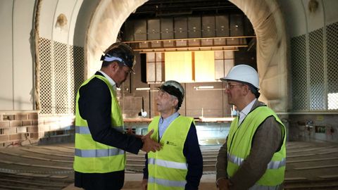 Detalle de la antigua sala principal 