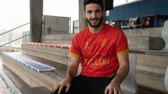 Juan de Dora, en las instalaciones del Carrigal, lugar de entrenamiento del Betanzos.