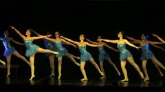 Imagen de archivo de un festival de la escuela de ballet ribeirense