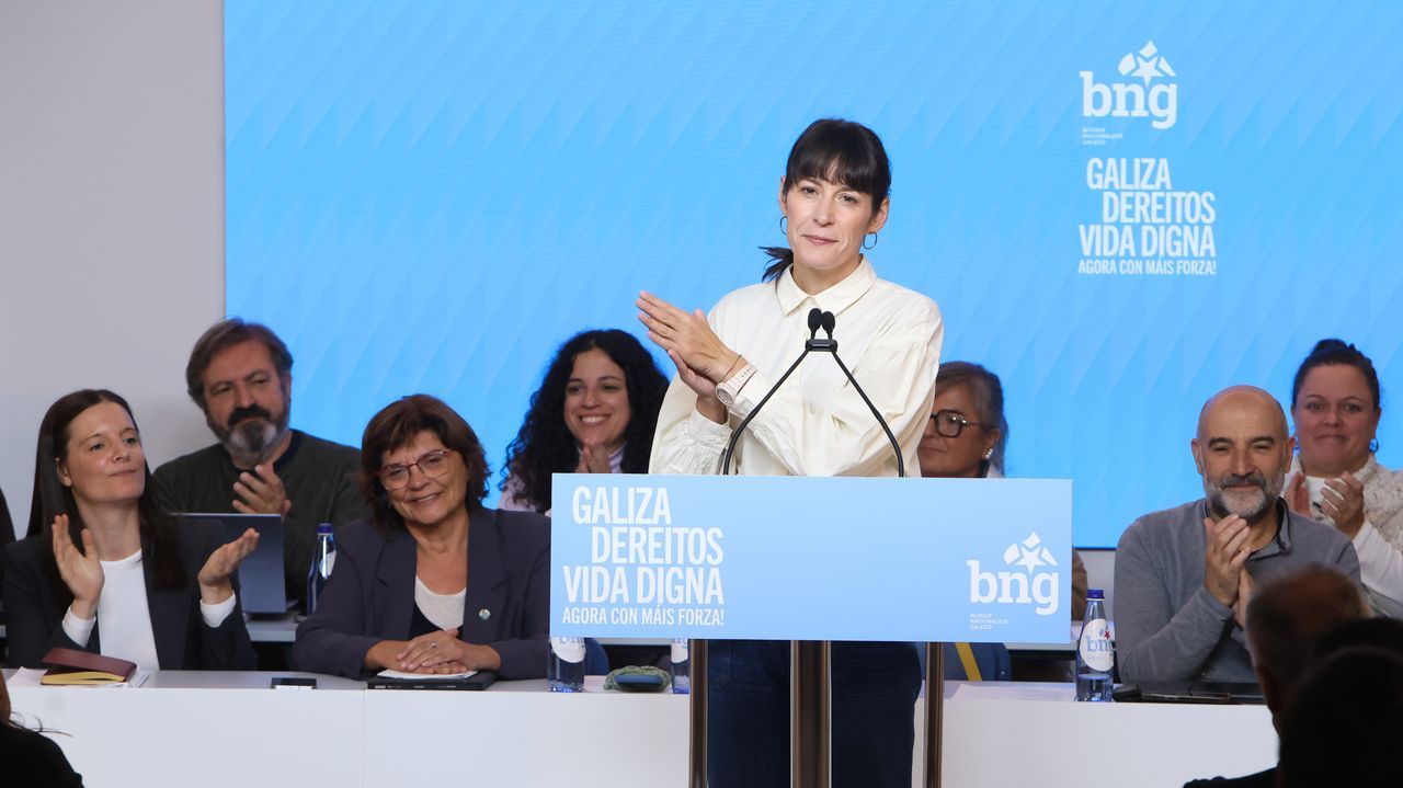 Néstor Rego, Olalla Rodil, Noa Presas y Carme da Silva, cabezas de lista del BNG al Congreso
