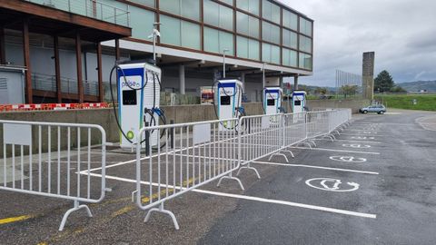 Puntos de recarga de vehculos elctricos en Expourense