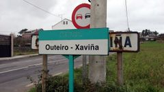 Un lugar de Outeiro en Coristanco