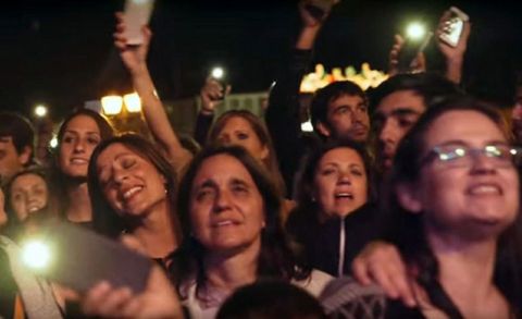 P�blico en el concierto del verano pasado en Monforte, en una imagen del deuved�