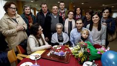 Aurora mato celebr� los 101 a�os en la residencia Geriatros de Carballo.