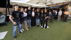 Reapertura de la terraza de A Pedra, en Nant�n, el pasado jueves