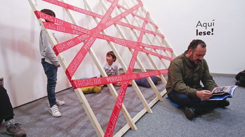 Imagen de la edición 2020 del Salón do Libro Infantil e Xuvenil, que se suspendió a los cinco días por la pandemia