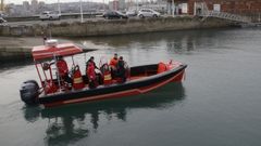 Nueva lancha de salvamento de los bomberos de A Coru�a