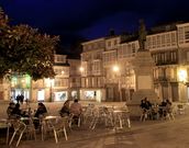 El casco hist�rico de Viveiro, beneficiado por las ayudas. 
