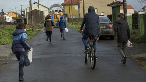 Visita de los Reyes a San Cremenzo (Zas)