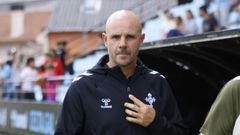 El entrenador del Celta Fortuna, Fredi �lvarez.