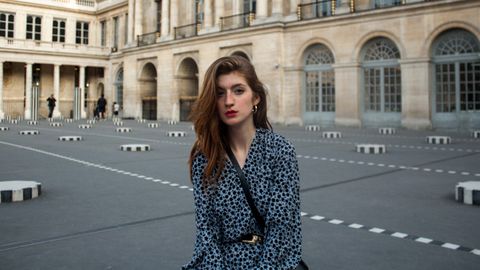 Martina Lubi�n en el Palacio Real de Par�s