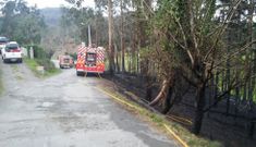El incendio de ayer en Alfoz