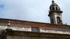 La iglesia de San Paio cuenta con una gran torre y es parada obligada