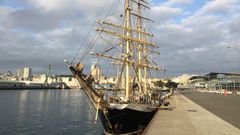 El buque escuela Gunilla atraca en A Coru�a