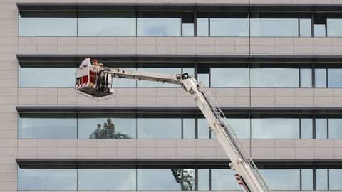 Visita de los Reyes Magos en el CHUO