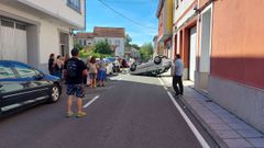 El accidente se produjo en la calle Condesa Pardo Baz�n