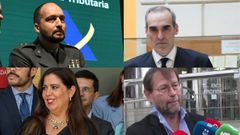 Antonio Balas, Alejandro Luz�n, Beatriz Biedma y Jos� Grinda.