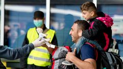Los refugiados sirios, recibidos en M�nich como h�roes